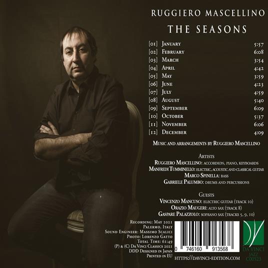 The Seasons - CD Audio di Ruggiero Mascellino - 2