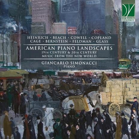 American Piano Landscapes. 19th Century and 20th Century Music from the New World - CD Audio di Giancarlo Simonacci