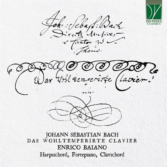 Das Wohltemperier Clavier - CD Audio di Johann Sebastian Bach,Enrico Baiano