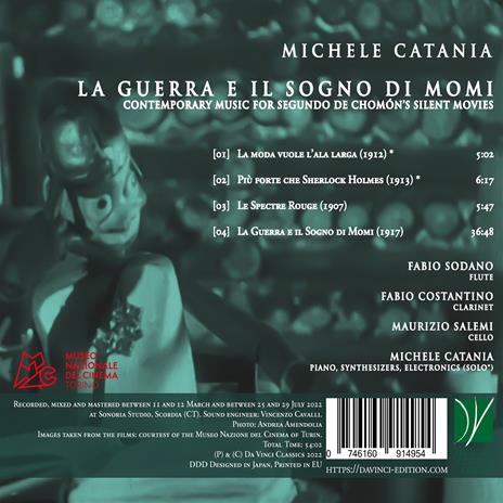 La guerra e il sogno di Momi - CD Audio di Michele Catania - 2