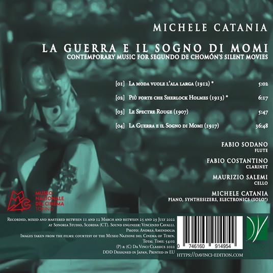 La guerra e il sogno di Momi - CD Audio di Michele Catania - 2