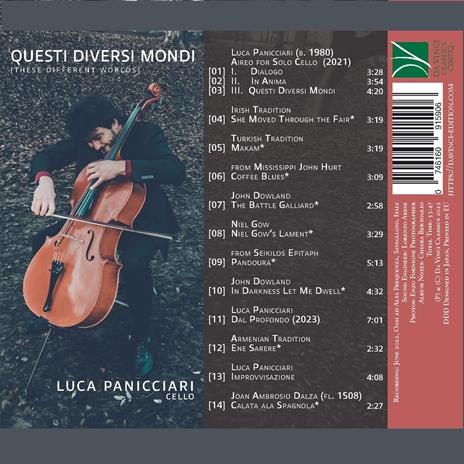 Questi diversi mondi - CD Audio di Luca Panicciari - 2
