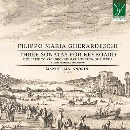 Three Sonatas - CD Audio di Filippo Maria Gherardeschi,Manuel Malandrini