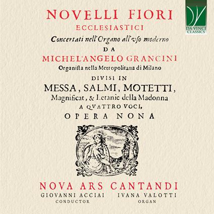 Novelli Fiori Ecclesiastici - CD Audio di Nova Ars Cantandi,Michelangelo Grancini