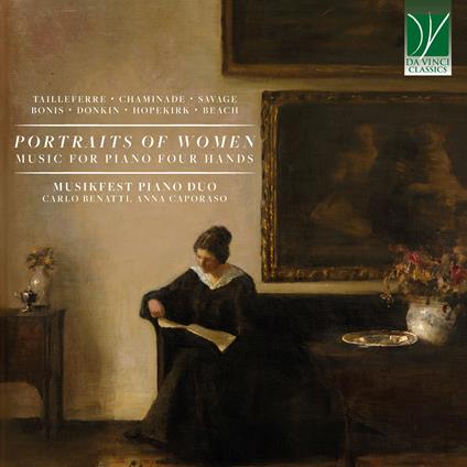 Portraits of Women: Music for Piano Four Hands - CD Audio di Carlo Benatti,Anna Caporaso