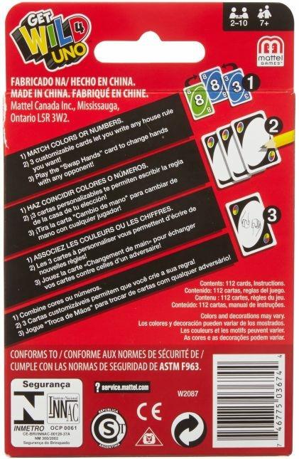 CARTE UNO. Gioco da tavolo - 10