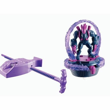 Max Steel Turbo Battle Toxzon con Rampa di Lancio Personaggio e Accessorio