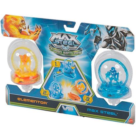 Max Steel Turbo Battlers Max Dredd Effetto Luminoso Elementor VS Max Steel Sfide - 3