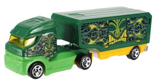 Hot Wheels- Camion da pista per acrobazie extra-large, giocattolo per bambini 3+anni - 4