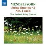 Quartetti per archi vol.2 - CD Audio di Felix Mendelssohn-Bartholdy,New Zealand String Quartet