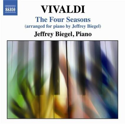Le quattro stagioni (Trascrizione per pianoforte) - CD Audio di Antonio Vivaldi,Jeffrey Biegel