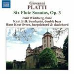 Sonate per flauto op.3 n.1, n.2, n.3, n.4, n.5, n.6