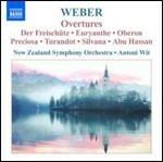 Ouvertures - CD Audio di Carl Maria Von Weber,Antoni Wit,New Zealand Symphony Orchestra