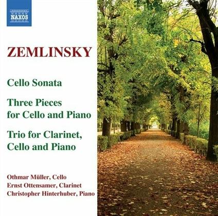 Trio per clarinetto, violoncello e pianoforte - 3 Pezzi per violoncello e pianoforte - Sonata per violoncello - CD Audio di Alexander Von Zemlinsky