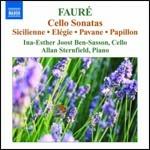Sonate per violoncello - Sicilienne - Elegie - Pavane - Papillon