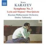 Sinfonia n.3 - Don Kikhot - Leyli I Mejnun - CD Audio di Russian Philharmonic Orchestra,Dmitri Yablonsky,Kara Karayev