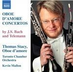 Concerti per oboe d'amore - CD Audio di Johann Sebastian Bach,Georg Philipp Telemann,Kevin Mallon,Toronto Chamber Orchestra,Thomas Stacy