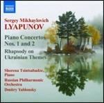 Concerti per pianoforte n.1, n.2 - Rapsodia su temi ucraini