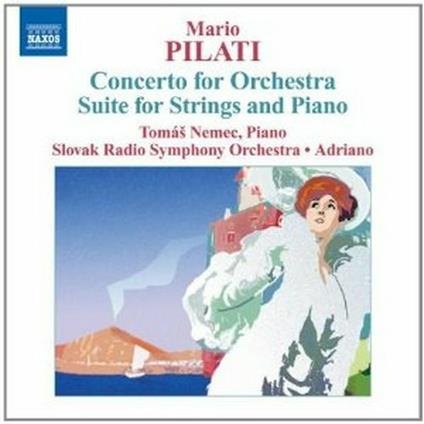Concerto per orchestra - Suite per archi e pianoforte - CD Audio di Mario Pilati