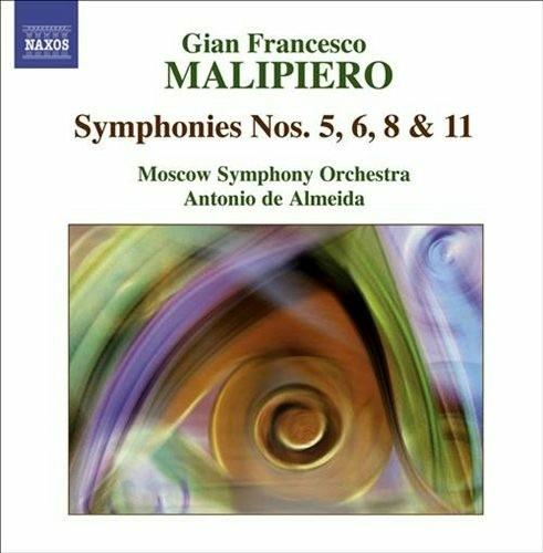 Sinfonie n.5, n.6, n.8, n.11 - CD Audio di Gian Francesco Malipiero,Moscow Symphony Orchestra,Antonio de Almeida