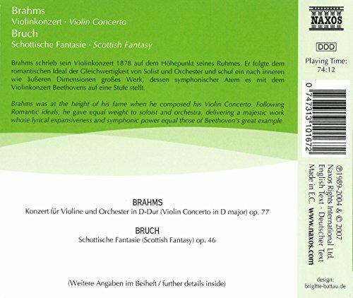 Concerto per violino op.77 - CD Audio di Johannes Brahms,Max Bruch,Takako Nishizaki - 2