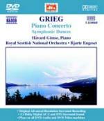 Concerto per pianoforte - In autunno op.11 - Danze sinfoniche - DVD Audio di Edvard Grieg