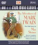 The Adventures of Mark Twain (Colonna Sonora) - DVD Audio di William T. Stromberg,Moscow Symphony Orchestra,Max Steiner