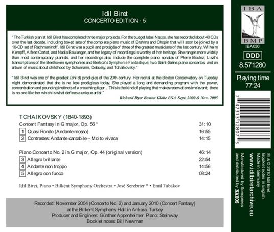 Piano Concerto.. - CD Audio di Pyotr Ilyich Tchaikovsky - 2