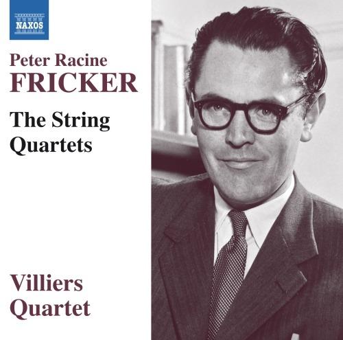 Quartetti per archi completi - CD Audio di Peter Racine Fricker,Villiers Quartet