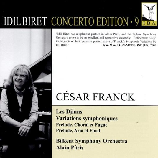 Les Djinns op.45 - Variations Symphonique - CD Audio di César Franck,Idil Biret,Bilkent Symphony Orchestra