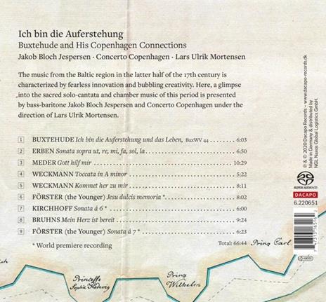 Ich Bin Die Auferstehung - CD Audio di Jakob Bloch Jespersen - 2