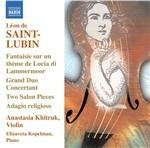 Musica per violino vol.1 - CD Audio di Léon de Saint-Lubin