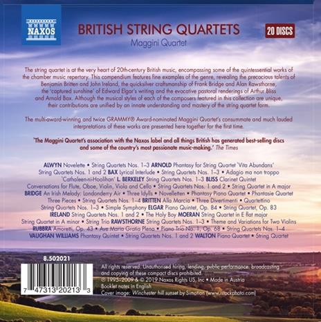 British String Quartets - CD Audio di Maggini Quartet - 2