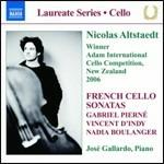 Sonate per violoncello e pianoforte - CD Audio di Vincent D'Indy,Nadia Boulanger,Gabriel Pierné
