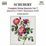 Quartetti per archi vol.7