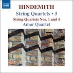 Quartetti per archi vol.3 - CD Audio di Paul Hindemith