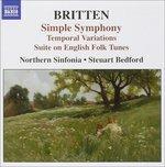 Simple Symphony - Lachrymae - Temporal Variations - A Charm of Lullabies - Suite on English Folk Tunes - CD Audio di Benjamin Britten