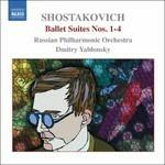 Ballet Suites n.1, n.2, n.3, n.4 - CD Audio di Dmitri Shostakovich,Russian Philharmonic Orchestra,Dmitri Yablonsky