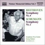 Sinfonia n.4 / Sinfonia n.2 - CD Audio di Ludwig van Beethoven,Robert Schumann