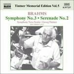 Sinfonia n.3 - Serenata n.2 - CD Audio di Johannes Brahms