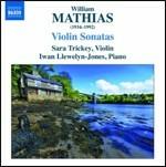 Sonate per violino n.1, n.2 - CD Audio di William Mathias