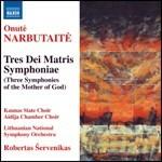 Tres Dei Matris Symphoniae - CD Audio di Onute Narbutaite