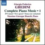 Opere per pianoforte vol.1 - CD Audio di Giorgio Federico Ghedini