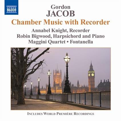 Musica da camera con flauto dolce - CD Audio di Gordon Jacob