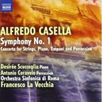 Sinfonia n.1 - Concerto per archi, pianoforte, timpani e percussioni