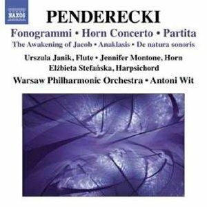 Fonogrammi - Concerto per corno - Partita - CD Audio di Krzysztof Penderecki,Antoni Wit