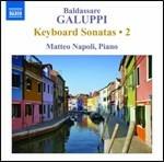 Sonate per strumento a tastiera vol.2 - CD Audio di Baldassarre Galuppi,Matteo Napoli