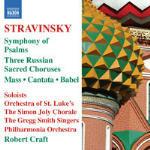 Sinfonia di salmi - Messa - Cantata - Babel - 3 Cori sacri russi