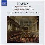 Sinfonie n.1, n.2, n.3, n.4, n.5 - CD Audio di Franz Joseph Haydn