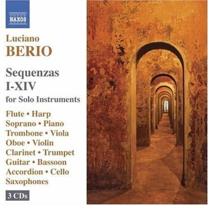 Sequenze I-XIV - CD Audio di Luciano Berio
